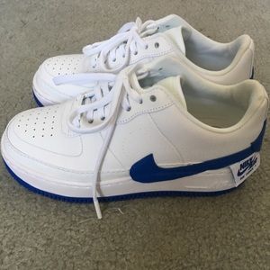 Nike Air Force I Jester XX in blue accent